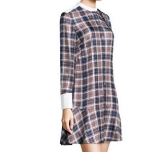 Tory Burch Milano Tartan Plaid Cora Dress
